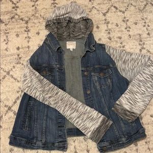 Torrid Jean Jacket with hood